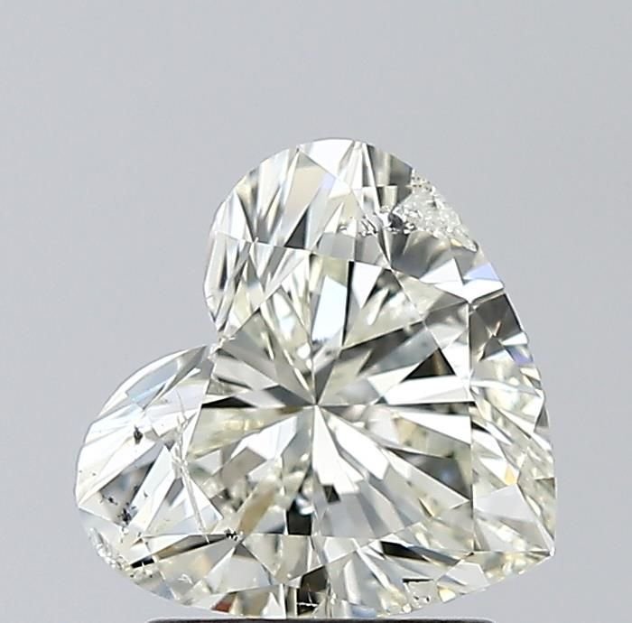 1.90ct K SI2 Rare Carat Ideal Cut Heart Diamond