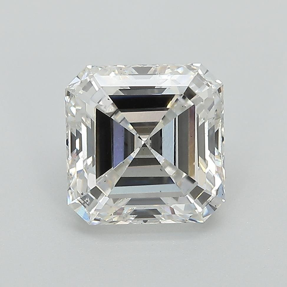 2.56ct G VS2 Rare Carat Ideal Cut Asscher Lab Grown Diamond