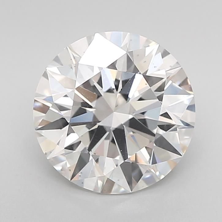 3.00ct F VS2 Rare Carat Ideal Cut Round Lab Grown Diamond