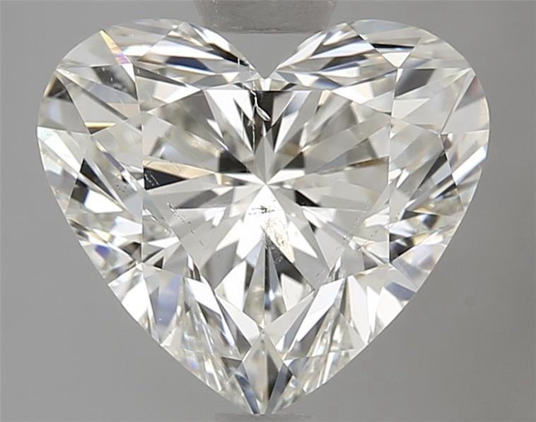 2.25ct J SI1 Rare Carat Ideal Cut Heart Diamond