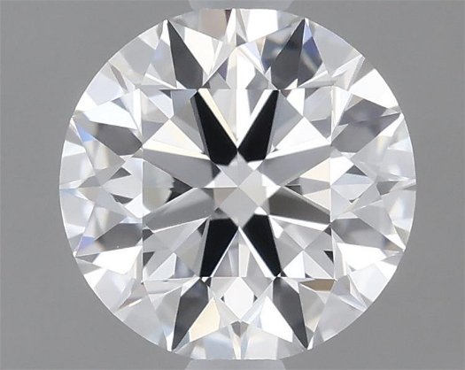 0.65 Carat Round Natural Diamond