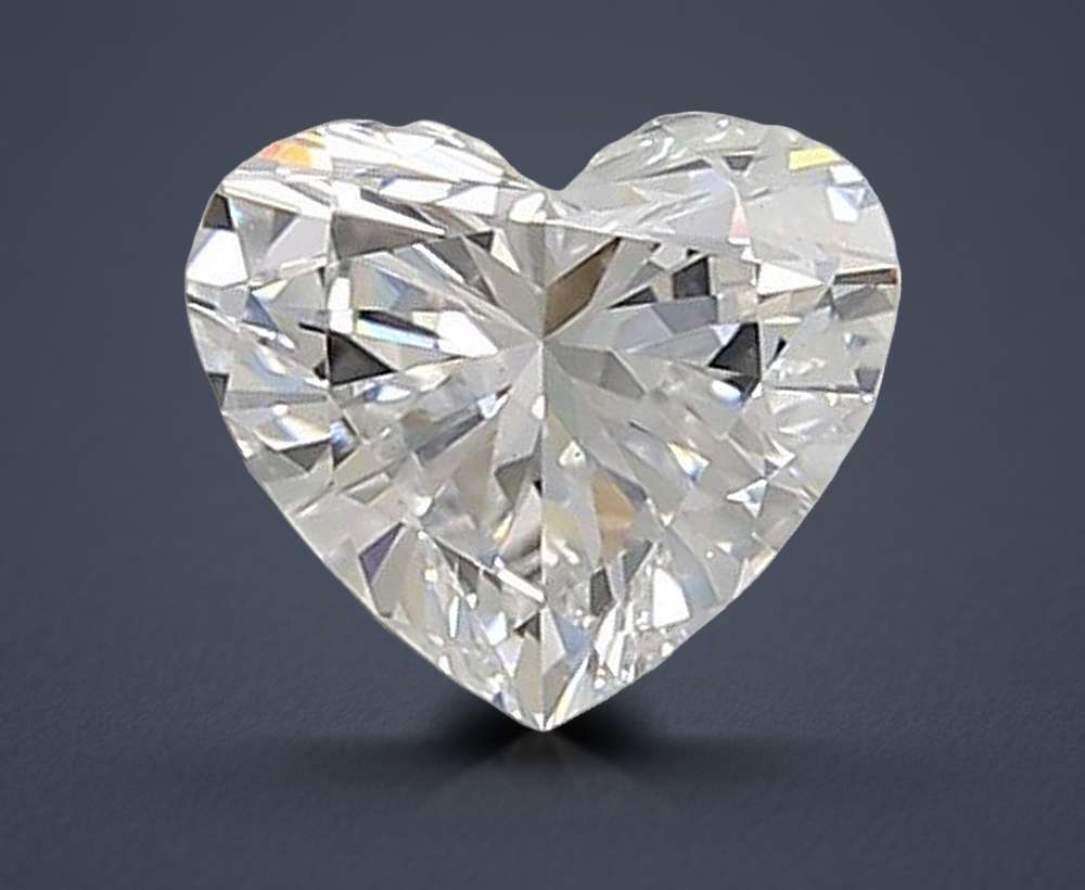 0.90 Carat Heart Lab Diamond