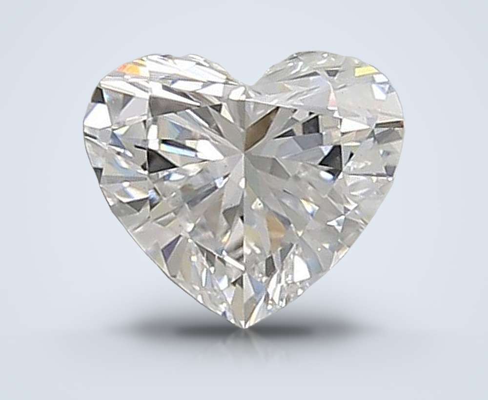 0.90 Carat Heart Lab Diamond