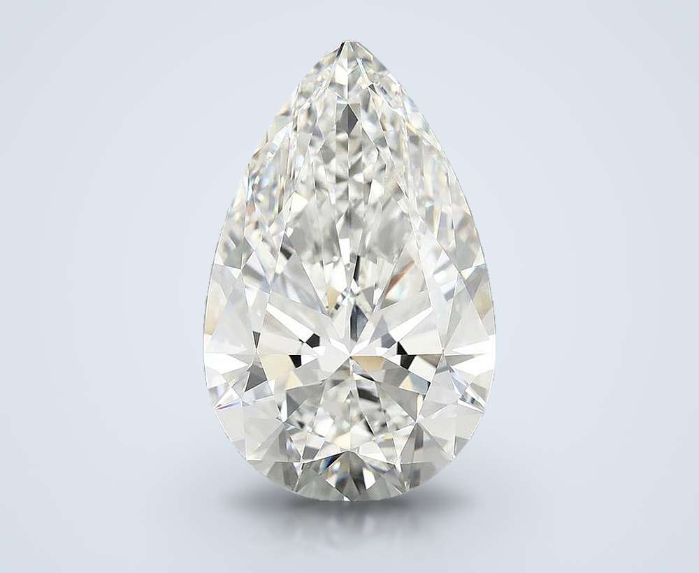 12.27 Carat Pear Lab Diamond