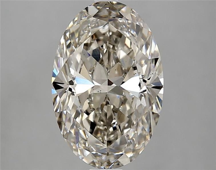 3.56ct K VS2 Excellent Cut Oval Lab Grown Diamond