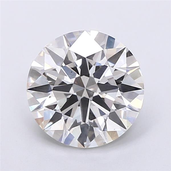 2.54ct G VS1 Excellent Cut Round Lab Grown Diamond