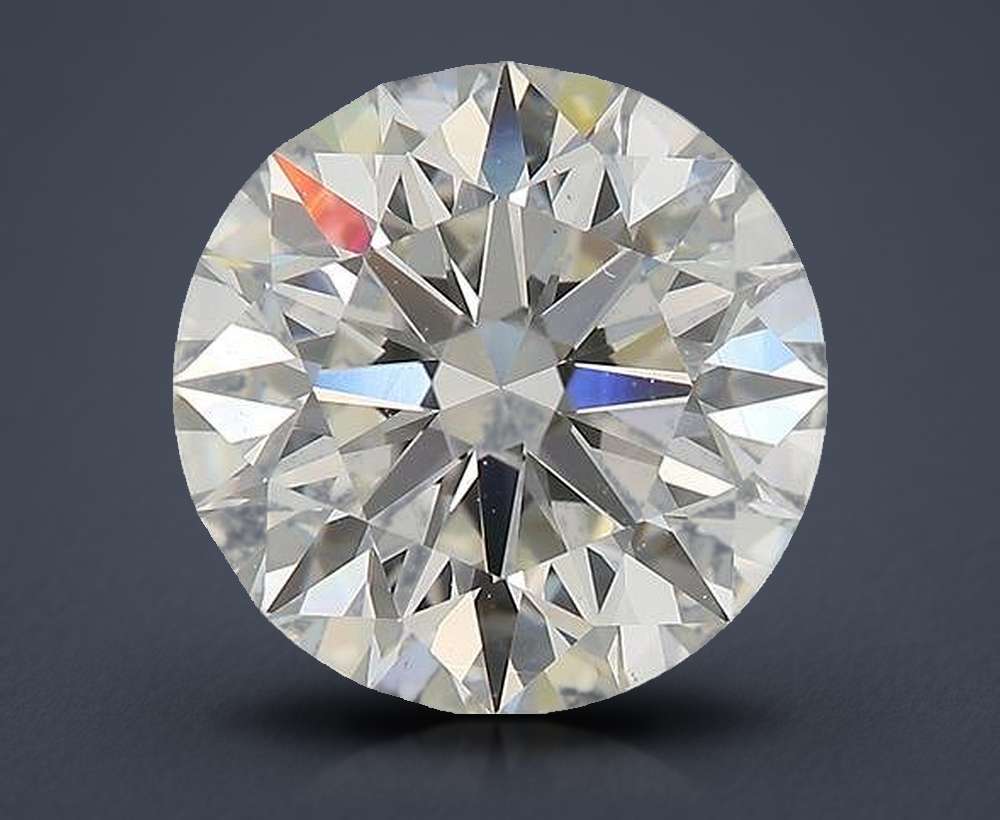 3.38 Carat Round Natural Diamond