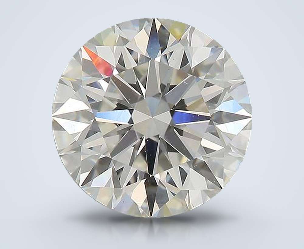 3.38 Carat Round Natural Diamond