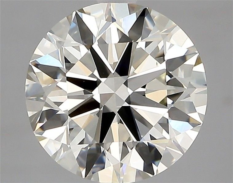 3.07ct K VS1 Rare Carat Ideal Cut Round Diamond