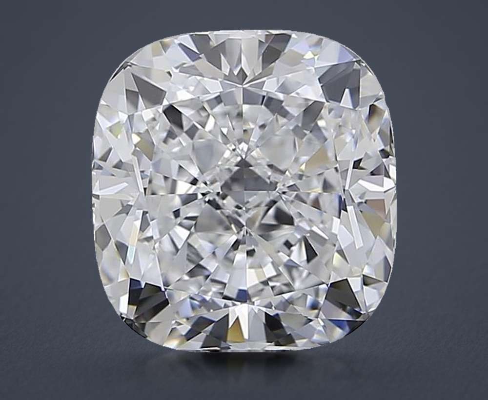 7.09 Carat Cushion Lab Diamond