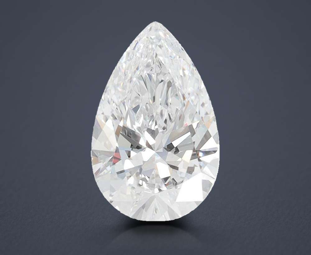 1.55 Carat Pear Lab Diamond