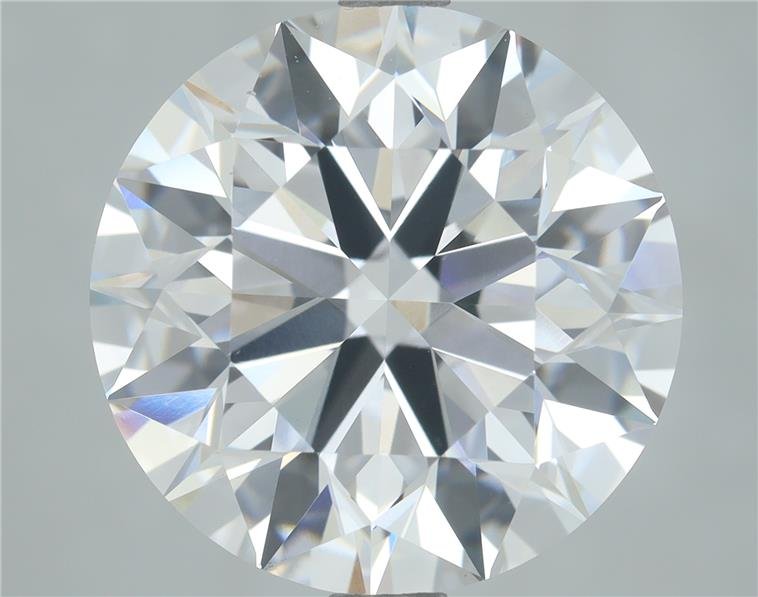 5.01ct D VS1 Rare Carat Ideal Cut Round Lab Grown Diamond