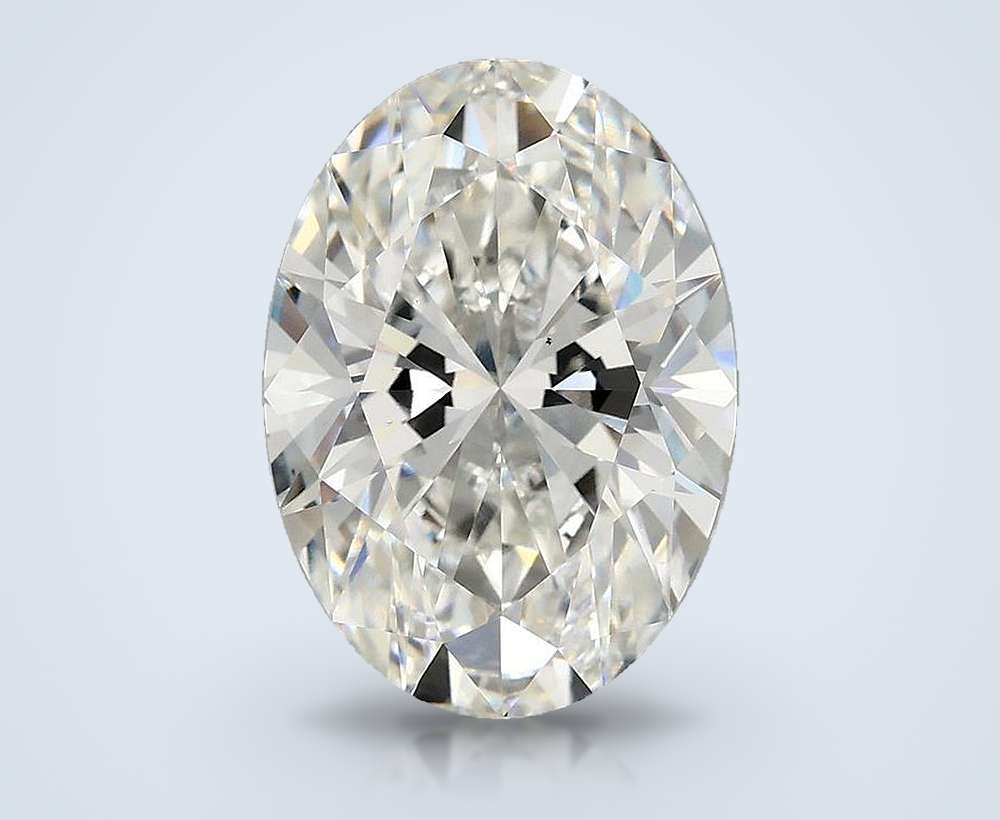 4.80 Carat Oval Lab Diamond