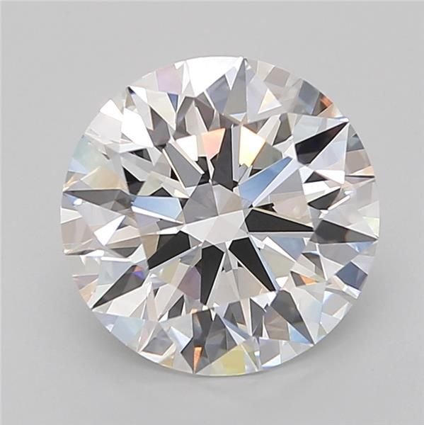 4.04ct E VVS2 Rare Carat Ideal Cut Round Lab Grown Diamond