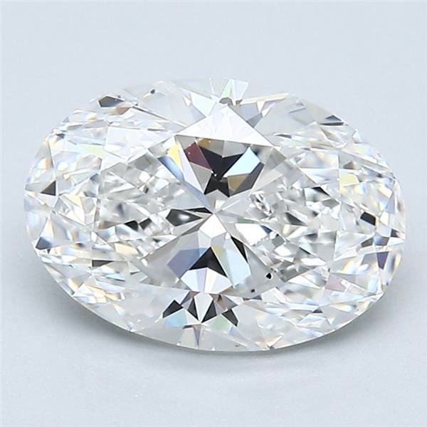 2.21ct F VS2 Very Good Cut Oval Diamond