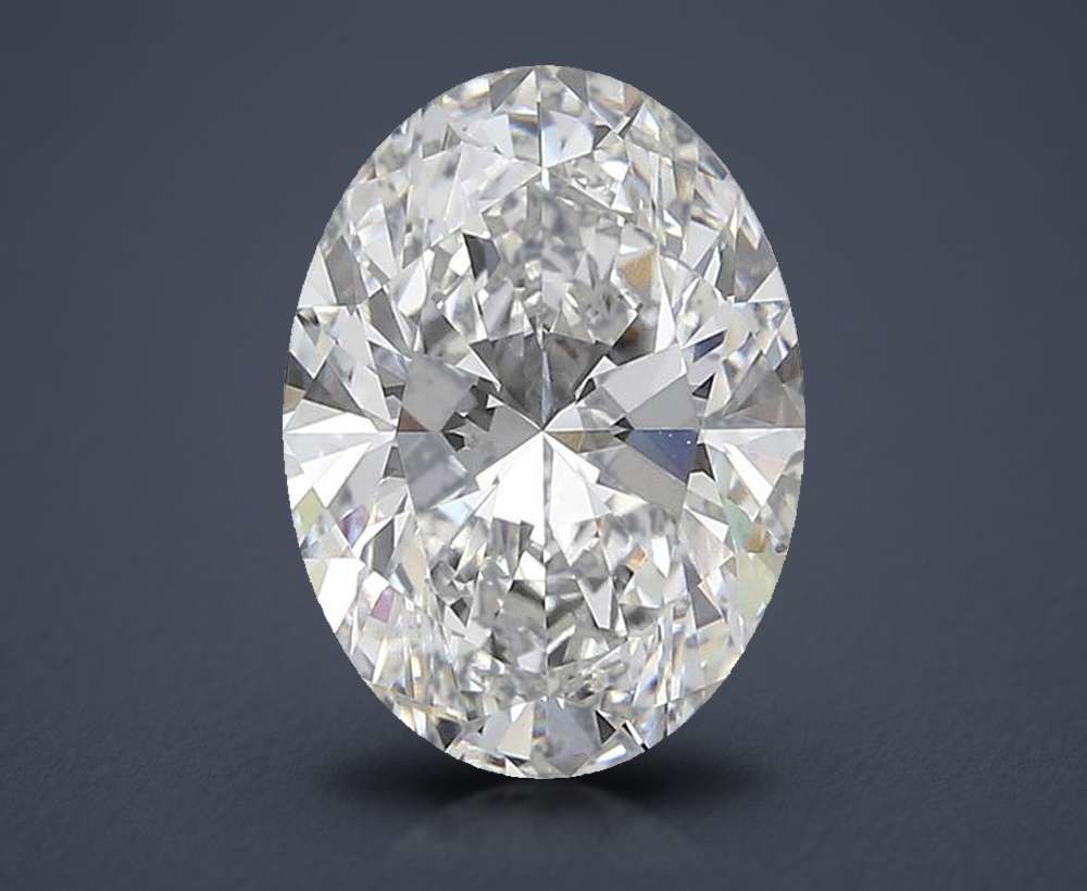4.22 Carat Oval Lab Diamond