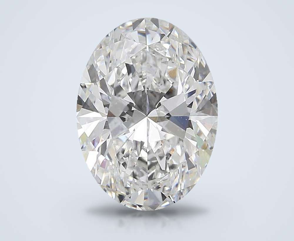 4.22 Carat Oval Lab Diamond
