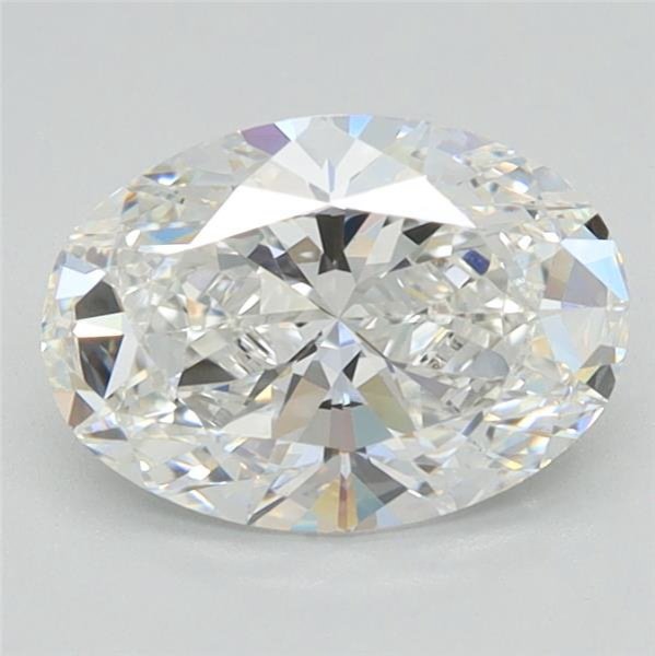 1.09ct D VVS2 Rare Carat Ideal Cut Oval Lab Grown Diamond