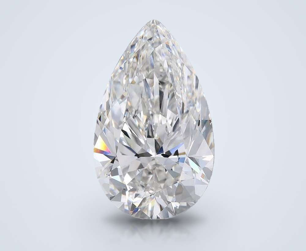 8.50 Carat Pear Lab Diamond