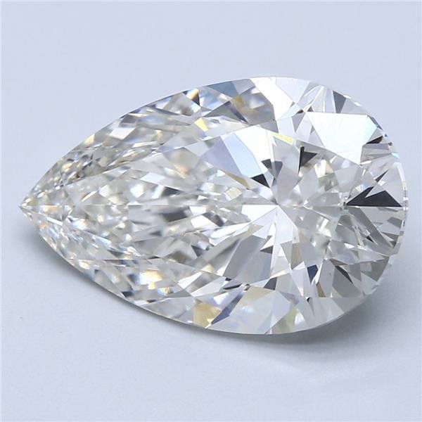 7.50ct H VS1 Rare Carat Ideal Cut Pear Lab Grown Diamond