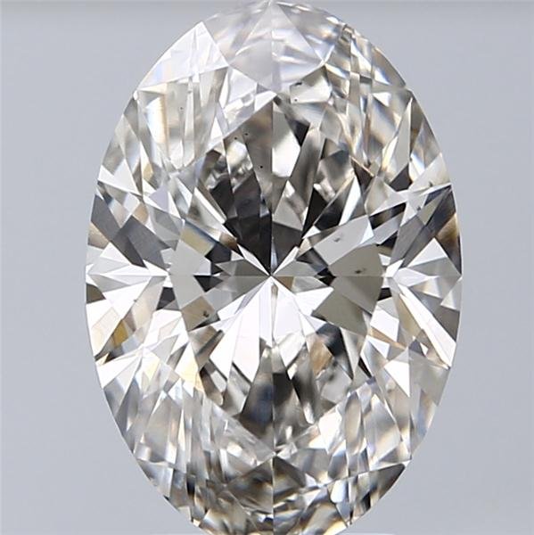 3.83ct I VS2 Rare Carat Ideal Cut Oval Lab Grown Diamond