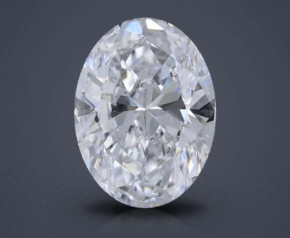0.24 Carat Oval Lab Diamond