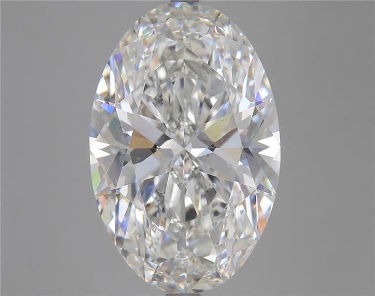 9.88ct G VS2 Rare Carat Ideal Cut Oval Lab Grown Diamond