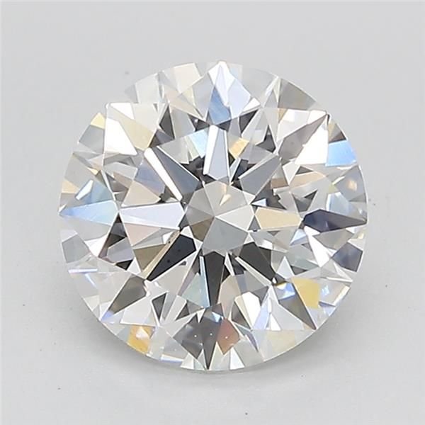 2.07ct D VS2 Rare Carat Ideal Cut Round Lab Grown Diamond