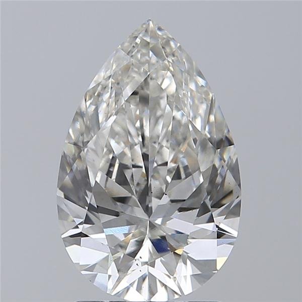 1.67ct G VS2 Rare Carat Ideal Cut Pear Lab Grown Diamond