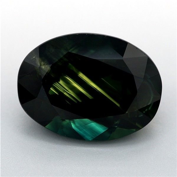 4.52 Carat Multicolor Oval Sapphire