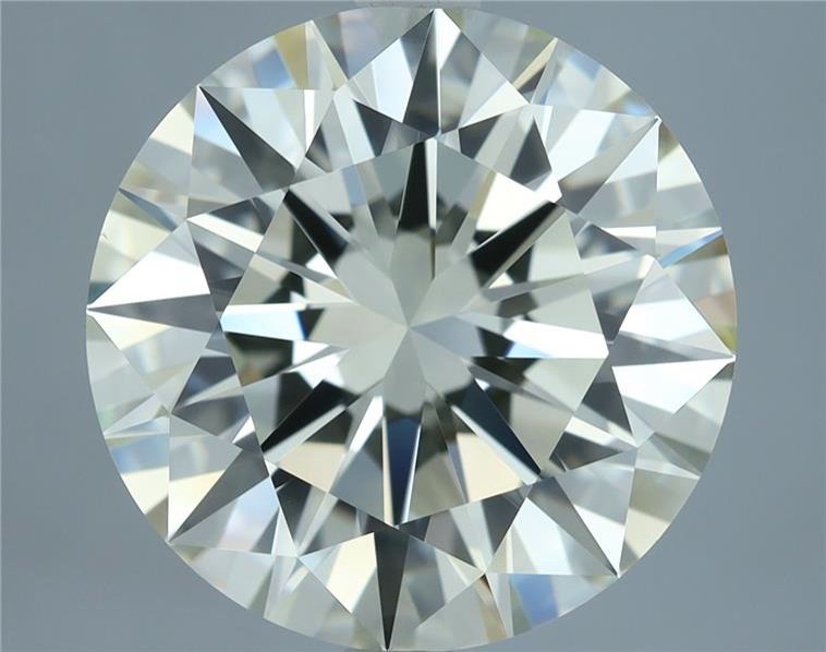 5.01ct K VS1 Rare Carat Ideal Cut Round Diamond