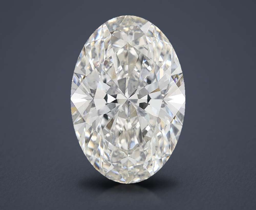 5.12 Carat Oval Lab Diamond