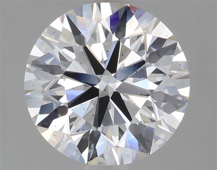 2.03ct F SI1 Excellent Cut Round Lab Grown Diamond