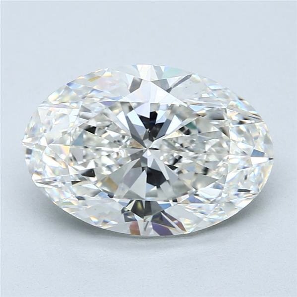4.51ct H SI1 Very Good Cut Oval Diamond