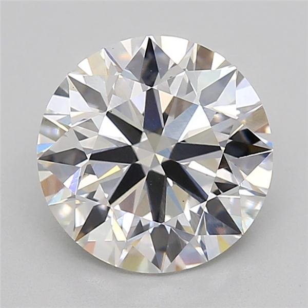 3.02ct F VS1 Rare Carat Ideal Cut Round Lab Grown Diamond