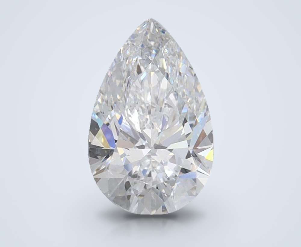 1.00 Carat Pear Lab Diamond