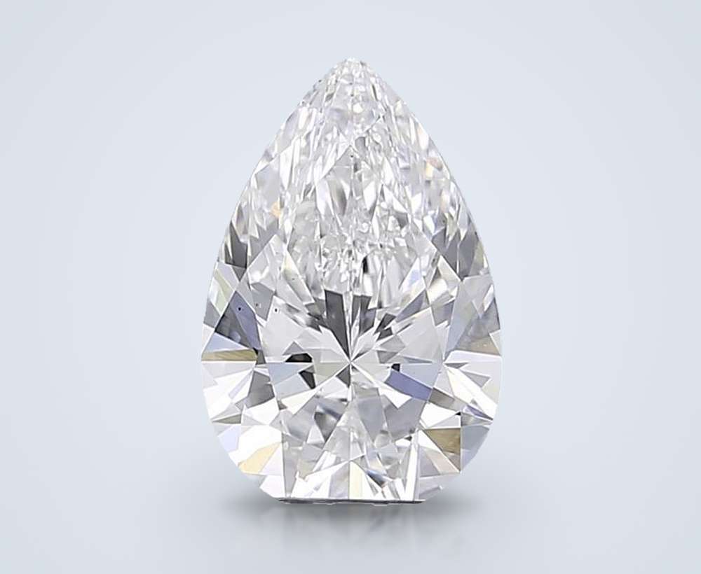 3.08 Carat Pear Lab Diamond