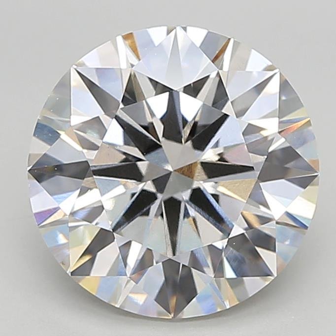 5.02ct H VVS2 Excellent Cut Round Lab Grown Diamond