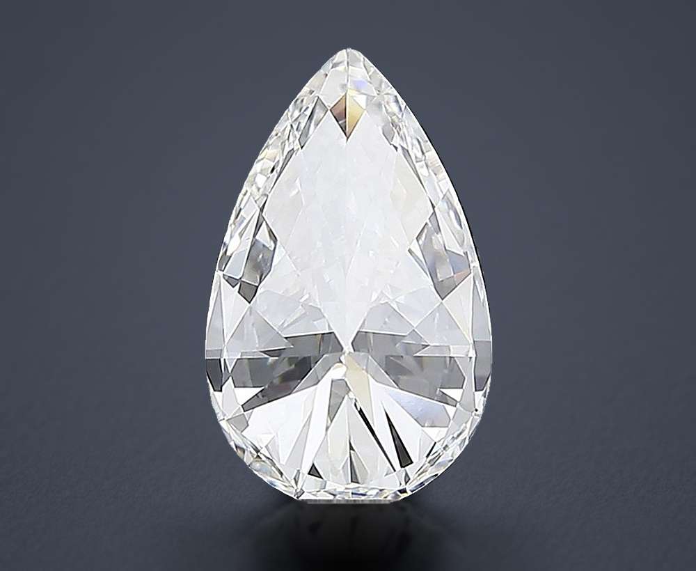 3.42 Carat Pear Lab Diamond