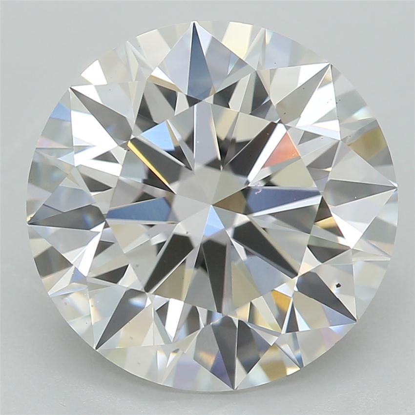 3.53ct D VS2 Rare Carat Ideal Cut Round Lab Grown Diamond