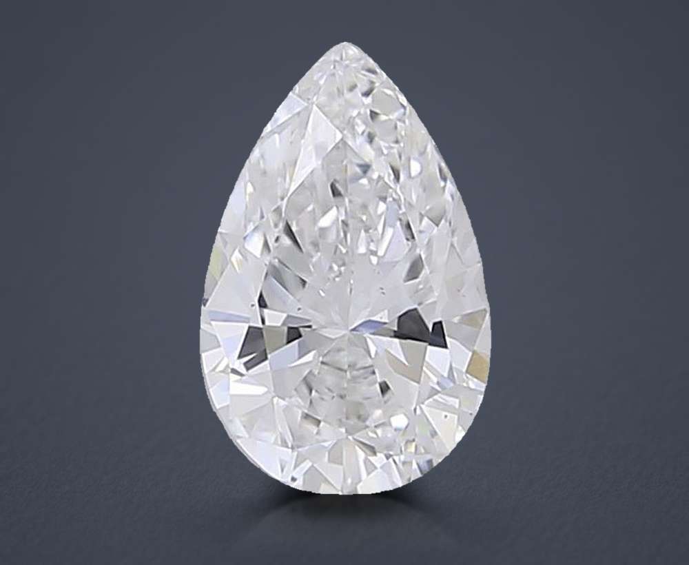 0.56 Carat Pear Lab Diamond