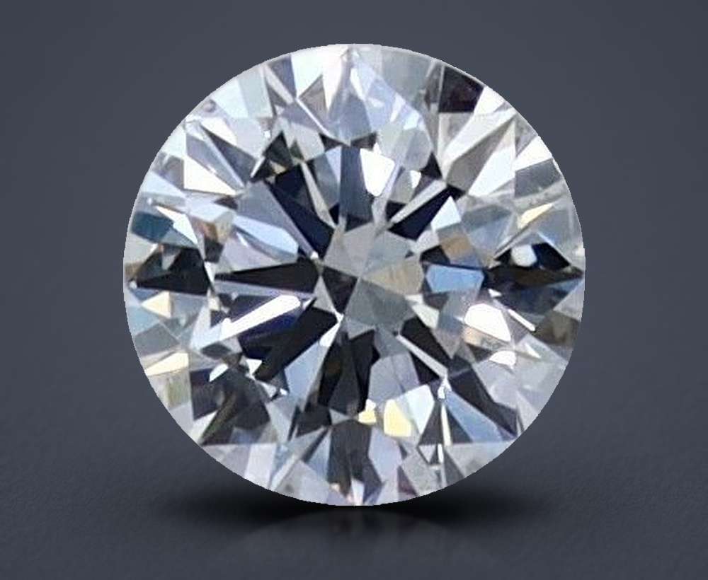 0.44 Carat Round Natural Diamond