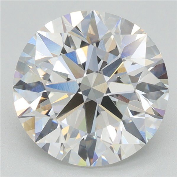2.71ct F VVS2 Rare Carat Ideal Cut Round Lab Grown Diamond