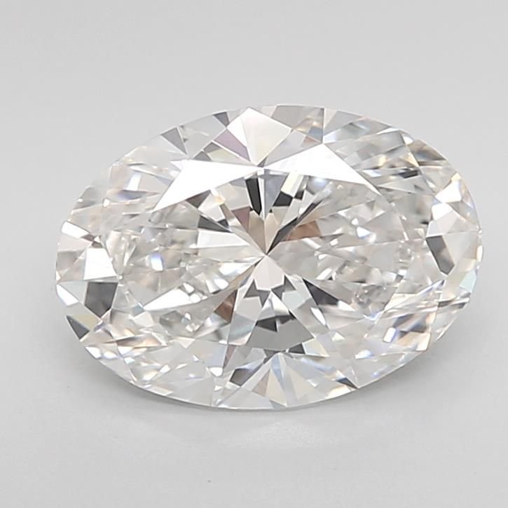 2.09ct F VVS2 Rare Carat Ideal Cut Oval Lab Grown Diamond