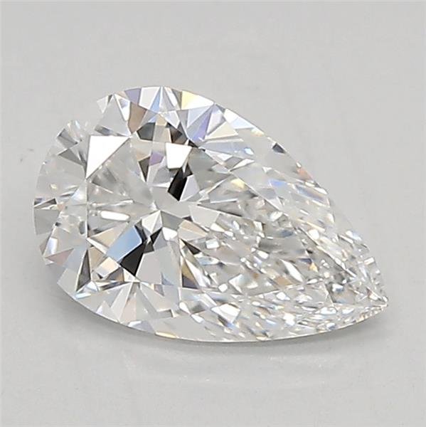 0.96ct D VVS1 Rare Carat Ideal Cut Pear Lab Grown Diamond