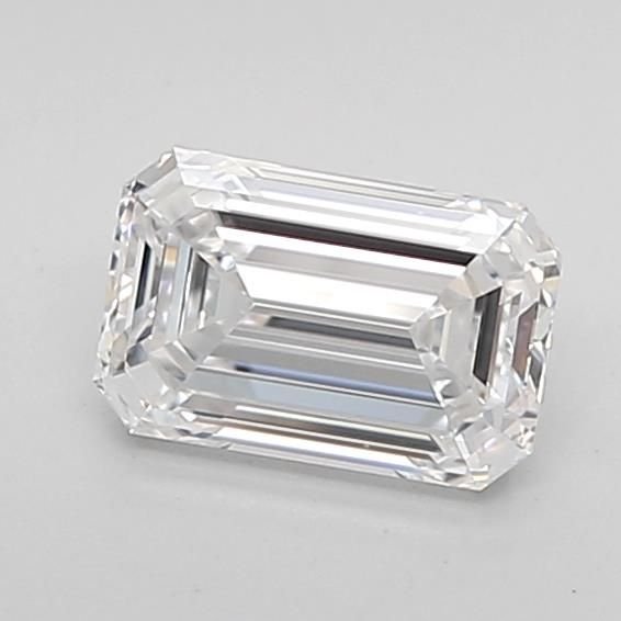 0.91ct D VVS1 Rare Carat Ideal Cut Emerald Lab Grown Diamond