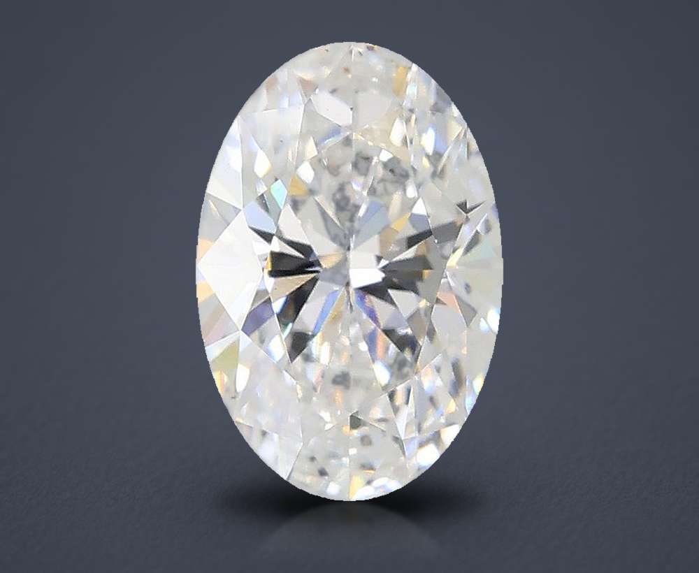 1.50 Carat Oval Lab Diamond