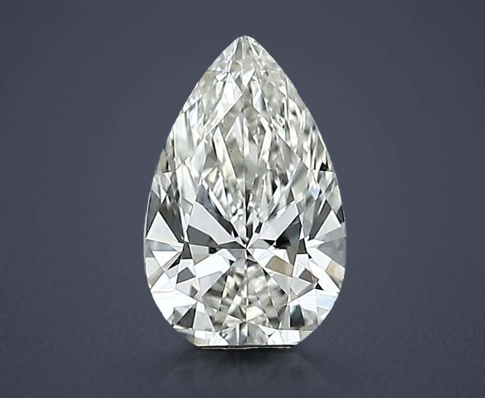 0.75 Carat Pear Lab Diamond