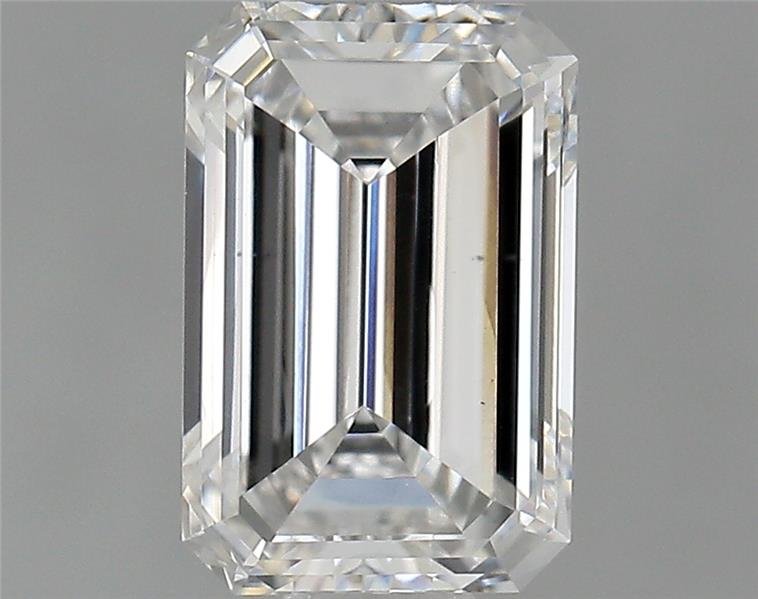 0.87ct F VS1 Excellent Cut Emerald Lab Grown Diamond