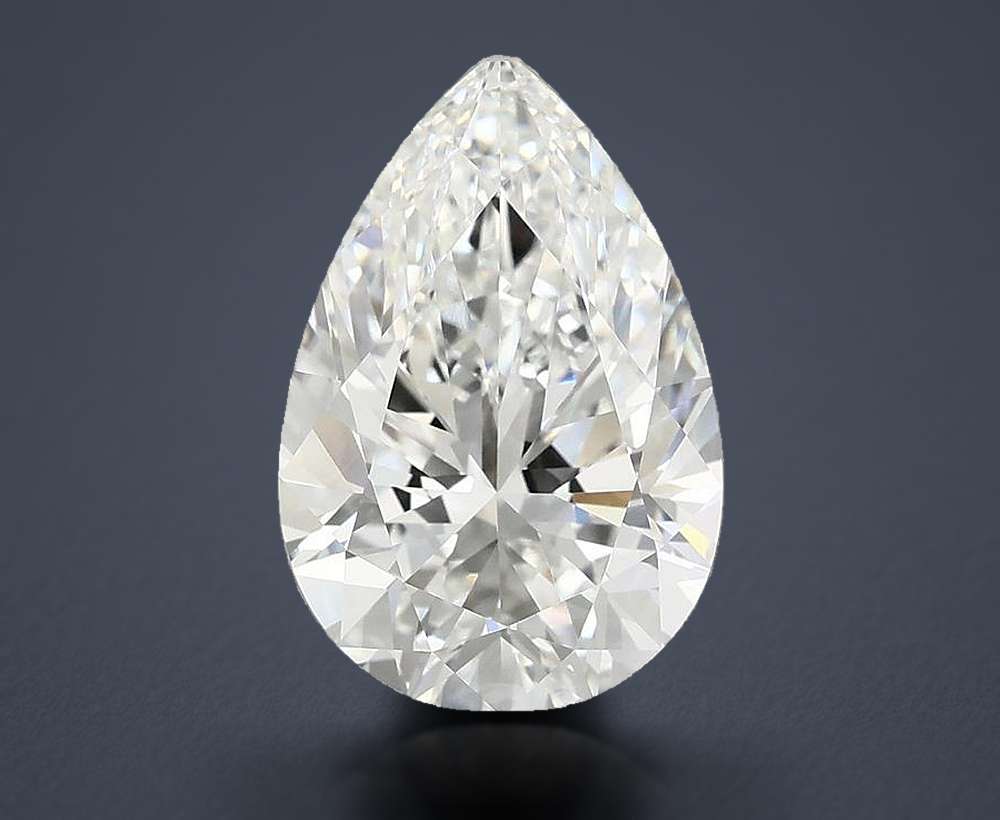 4.01 Carat Pear Lab Diamond